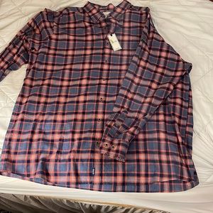 NWT Rowm LS Button Down, sz 3XLT